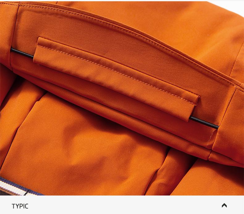 New Men's Waterproof Seamless Winter Duck Down Jacket