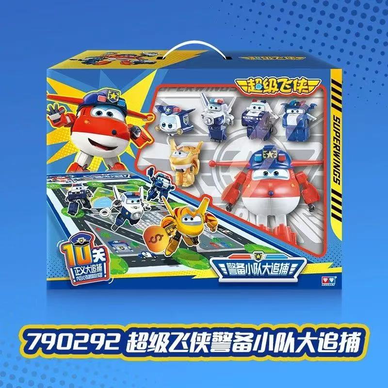 Super Wings 14-Pack Transforming Toys 2 Inch Airplane Collector Character with Dinosaur Mini Action Figure Kids Gift