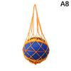 Basketball Net Bag Nylon Weave Storage Bag Single Ball Carry Portable Equipment Outdoor Sports Football Soccer Volleyball Bag