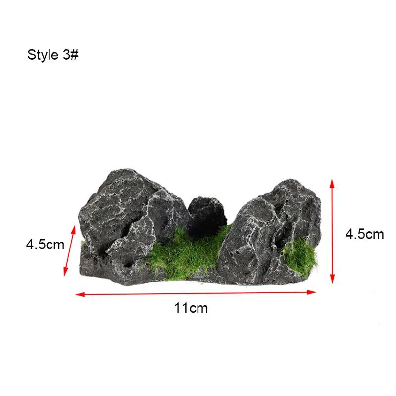 

Simulated Stone Aquarium Decor Beautiful Stone Rockery Landscaping Fish Tank Resin Decoration Aquarium Accessories