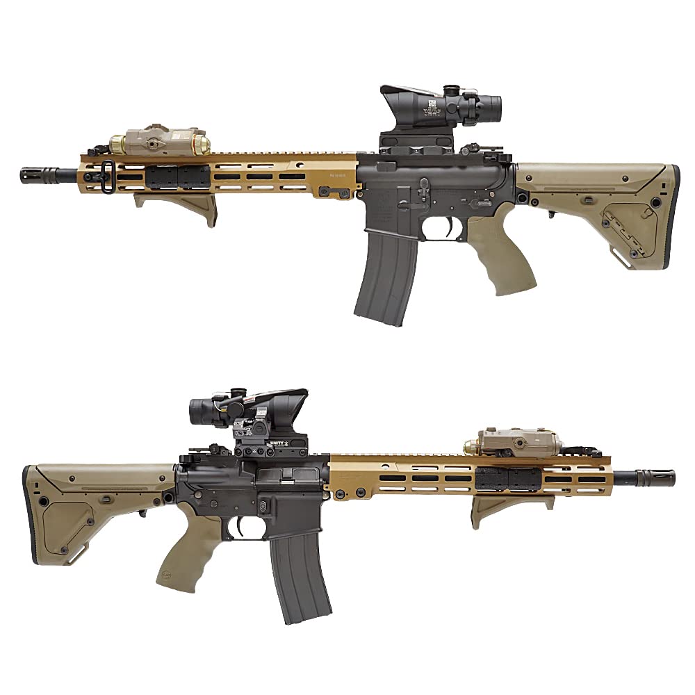 Ryohinbuhin Evolution Gear ACOG Scope-Specific Unity Tactical Type Fast Cog Mount & RMR/SRO Offset Mount Replica Set