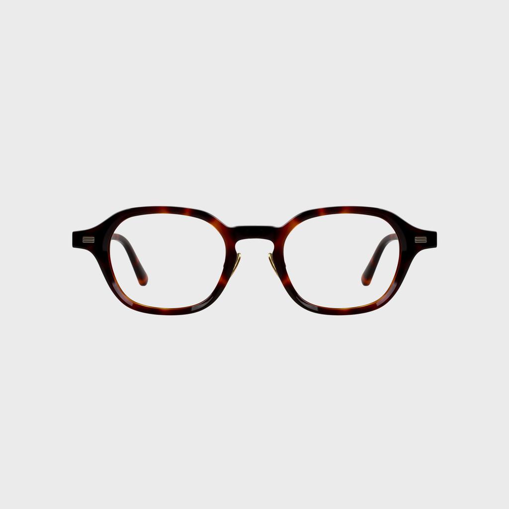 Ilsamsaemem Oval Photochromic Lenses Vintage Havana