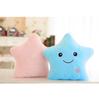 Colorful Five-pointed Star Luminous Glowing  Soft Plush Children Cute Toy