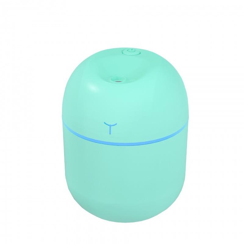 Mini Ultrasonic Air Humidifier with Led Light Romantic Light Aromatic Anion Spray Essential Oil Vehicle Mounted Purifier