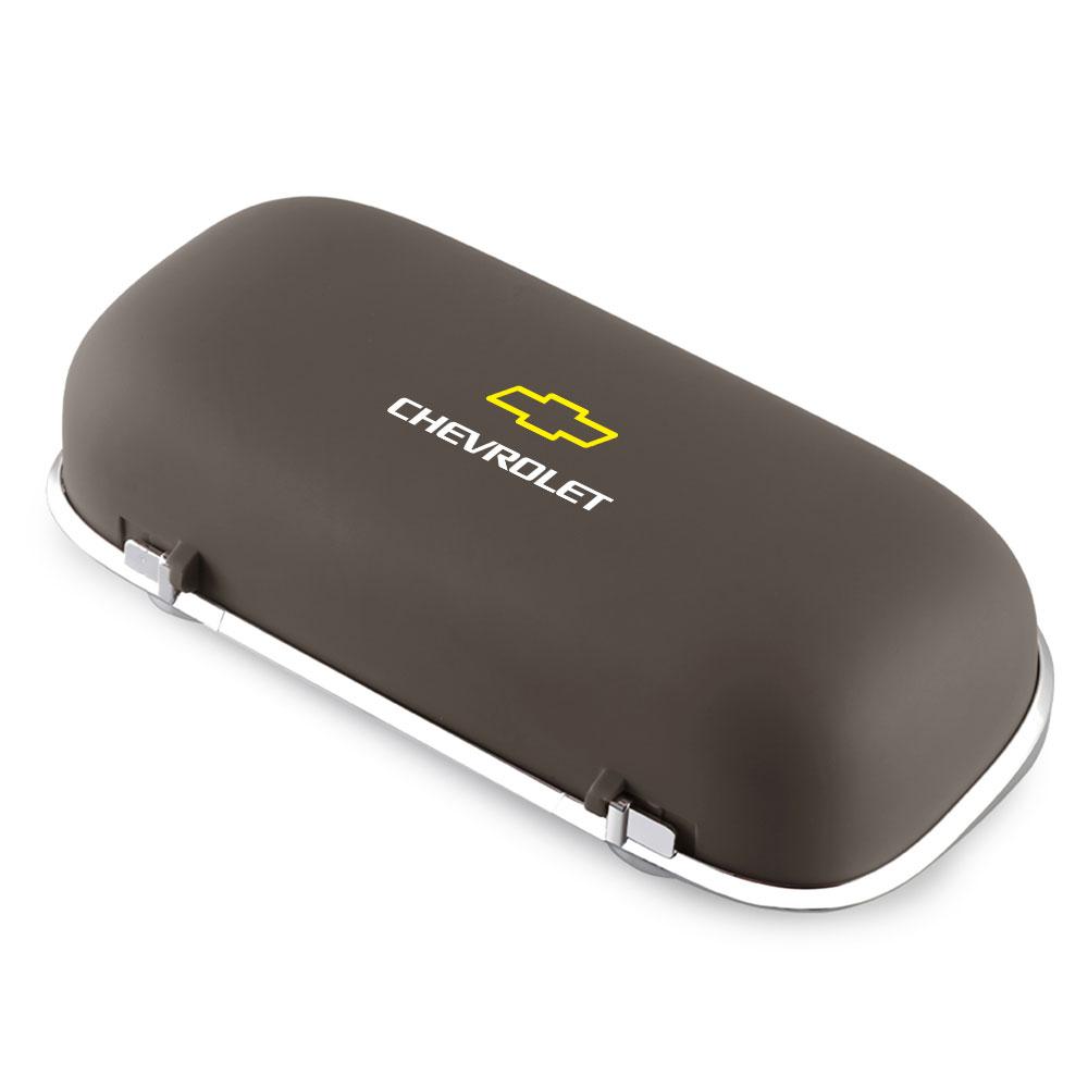 AABHF1 ABS Car Eyeglass Storage Box Visor Sunglasses Bank Card Ticket Clip For Chevrolet Cruze Sonic Spark 3 Camaro Colorado Volt Aveo