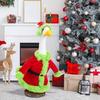 Christmas Goose Pack 23 "Lawn Goose Decor Green Santa Costume Porch Goose Decoration Outdoor Home Garden Coffee Bar Decorations