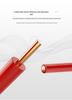Flame Retardant Copper Core BVBVR 2.5/4/6 Square Cable for Home Decor, 3C Certified