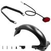 Electric Scooter Rear Fender Mudguard Taillight Bracket Kit For Ninebot Max G30