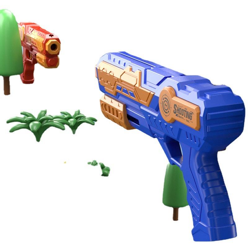 English, Children'S Hand Throwing Foam Aircraft Launcher, Soft Bomb Toys, Glide Aircraft Catapult