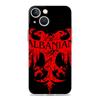 Albania Albanians Flag Luxury Phone Case For IPhone 18 15 16 14 13 12 11 Pro Max XS X XR SE 7 8 Plus TPU Clear Lens Protect Cover