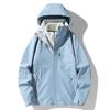 Unisex Windproof & Waterproof 3-in-1 Jacket with Detachable Fleece Liner for Mountaineering