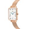 Daniel Wellington European and American watches Watch, quartz movement, stainless steel strap, white dial, women's watch, new ribbon gift DW00100860