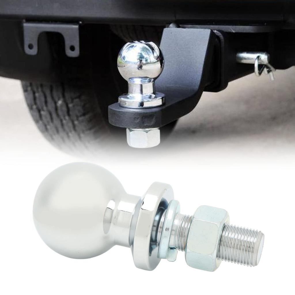 Trailer Hitch Ball, Carbon Steel 3500lbs Tow Ball Diameter 50mm 50mm X 3/4" Shank