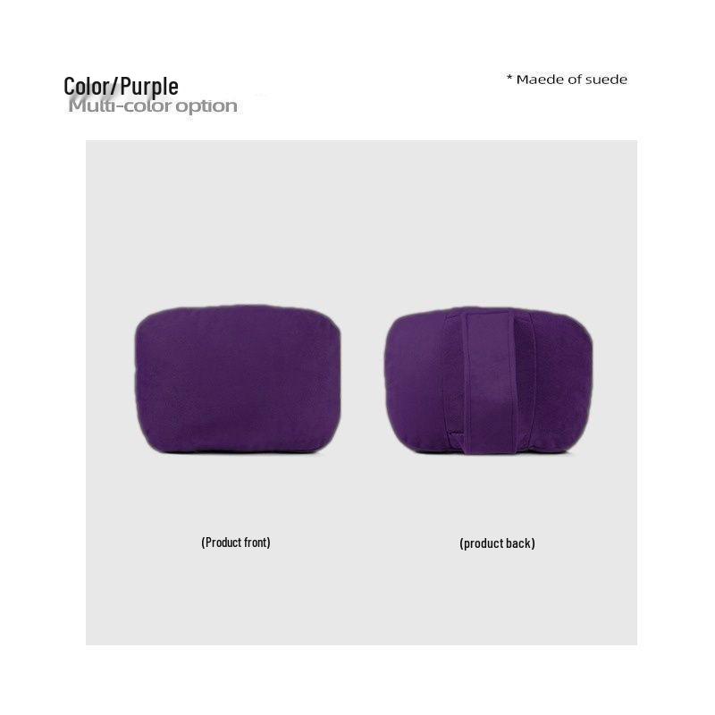 Chery Car Suede Neck and Lumbar Support Pillow - Universal Fit