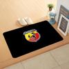 Doormat A-Abarth Flannel Floor Mat Indoor Foot Rug Fluffy Bedside Mats Kitchen Corridor Car Boot Carpet Ideal for Balcony Decor