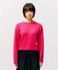 PHYSICAL DEPARTMENT Heart Apple Crop Knit_Charcoal