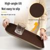 Non-slip Rectangular Plastic Serving Tray - Round Model for Restaurants, Hotels, and KTVs