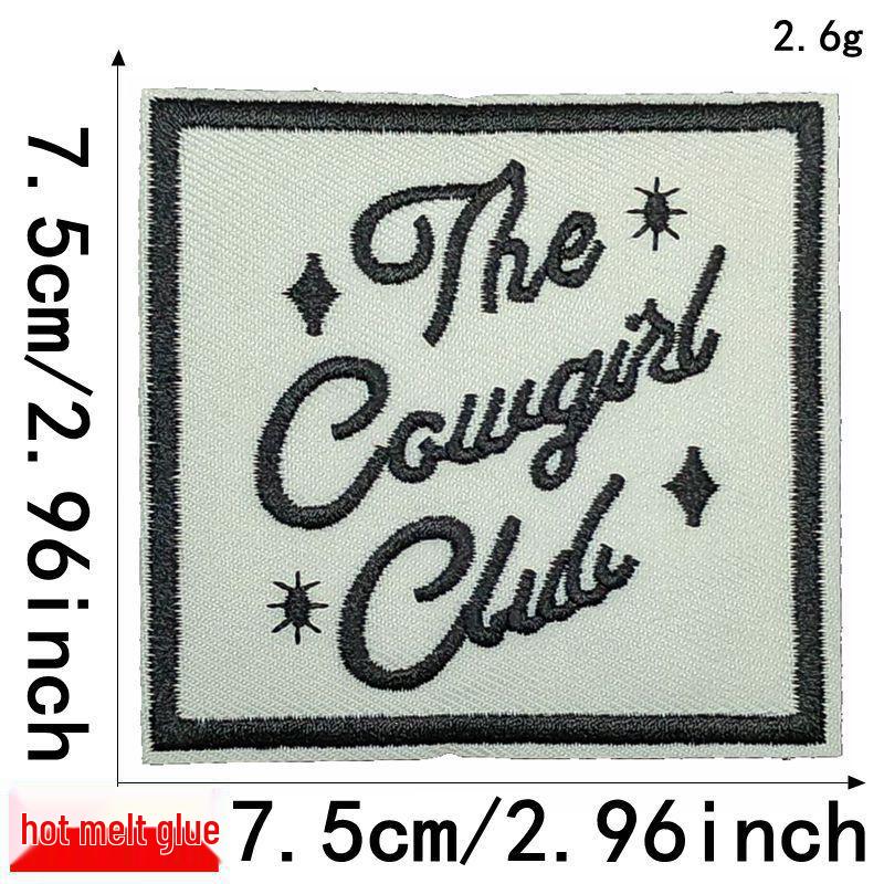 Liteon Cross-Border Alphabet Planet Embroidery Patch for Clothing & Accessories.