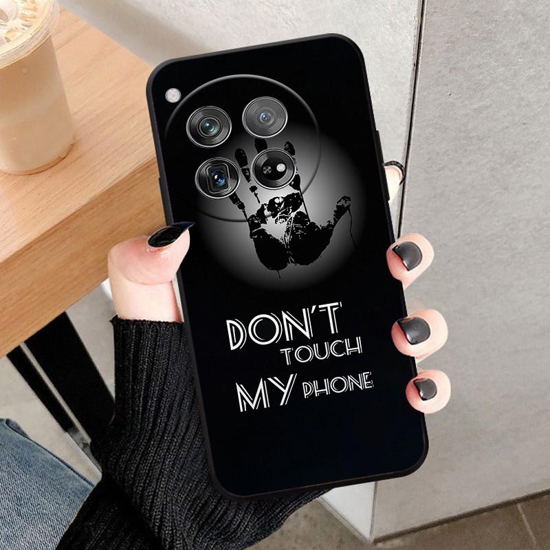 Etui Osłona Na OnePlus 12 Na OnePlus12 Fundas Nowe Czarne Miękki Silikon TPU Ochronne Etui Na Telefon Dla One Plus 12 Zderzak Coque