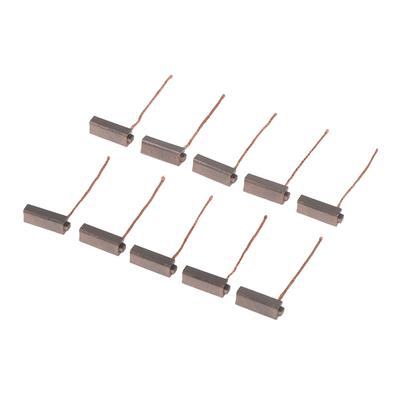 10pcs 5*7*19mm Electric Generator Carbon Brushes Car Alternator Power Tools Car Regulator Low Copper