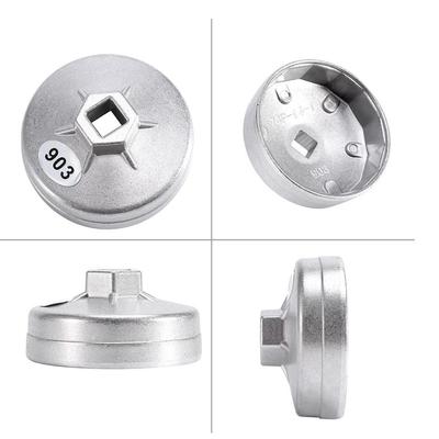 74Mm 14 Flute Aluminum Oil Filter Wrench Socket Remover Tool