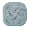 Anti-blocking Hair Kitchen Sink Filter Lightweight with Suction Cup Sink Strainer TPR Stain Resistant Floor Drain Mat Hand Sink
