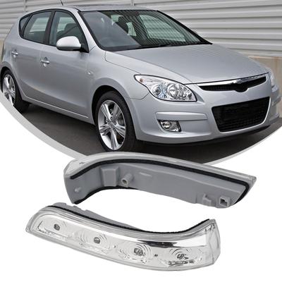 1 Pár Zpětné Zrcátko Směrové Světlo Blikač Pro Hyundai I30 2009-2012 87613-2L600 LED Opakovací Světlo Zpětné Zrcátko Car-styling