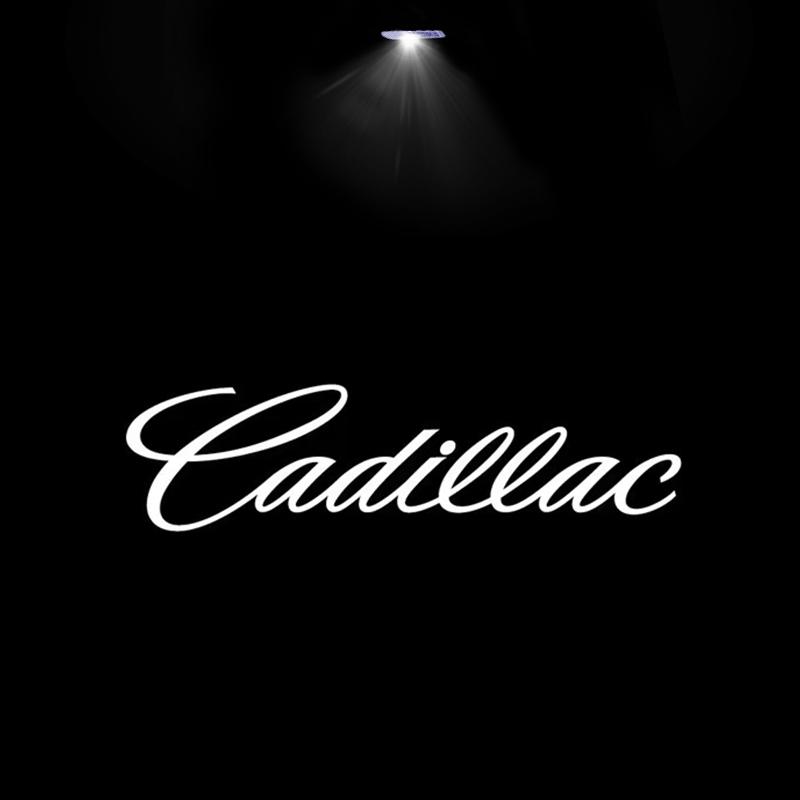 

2 шт. Світлодіодна лампа привітання, світло дверей автомобіля, лазерний проектор логотипу, освітлювальна емблема Для Cadillac CT5 CT6 XT4 XT5 XT6 ATS SRX XTS CTS