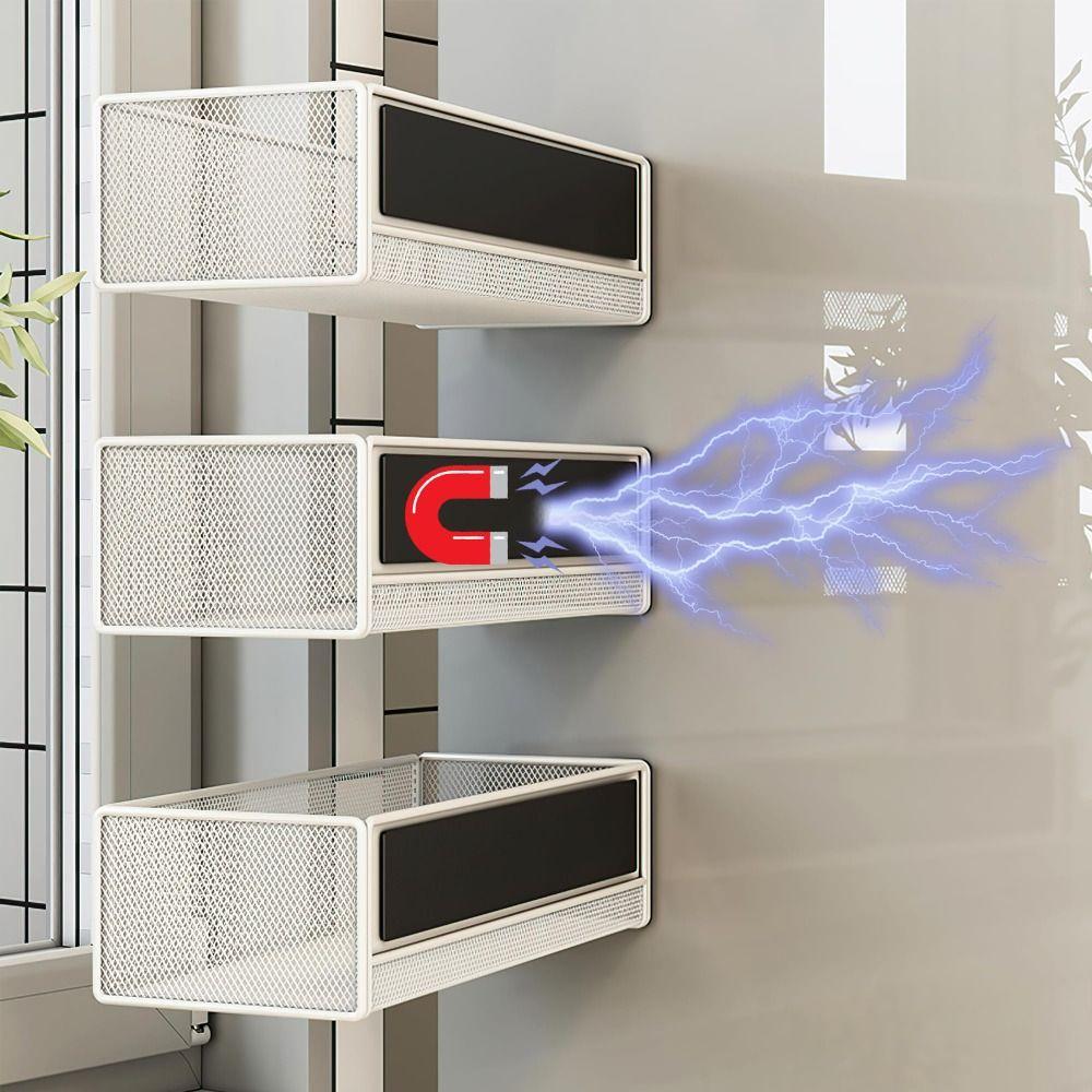 Space Saving Fridge Storage Box Metal Refrigerator Shelf High Quality Storage Rack