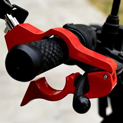 Candado Resistente para Motocicleta y Scooter, Candado de Acero Antirrobo con Diseño de Mango Ergonómico, Compatible con Motocicletas y Vehículos Eléctricos