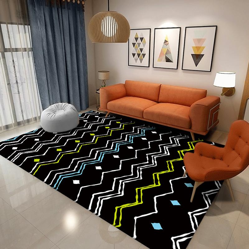 Bohemian Living Room Carpet Coffee Table Sofa Bedroom Room Bedside Carpet Home Large Area Floor Mat