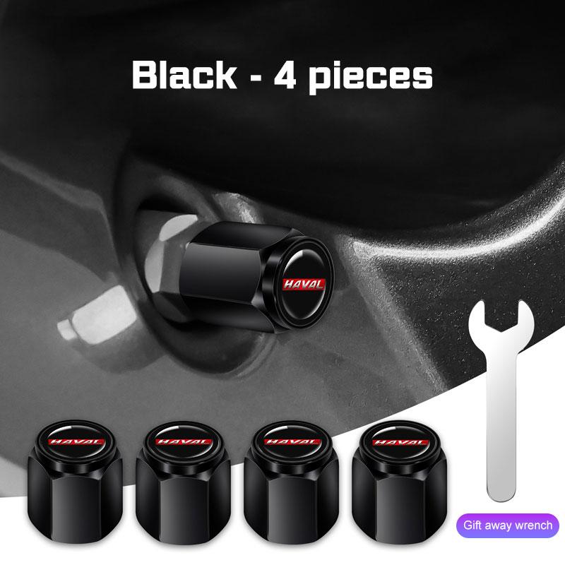 For Haval Jolion F7 H9 H6 H2 F7X F7H H8 H3 H4 H5 H7 F5 M4 M6 H6 4PCS Car Wheel Tire Valve Cap Stem Cover Car Styling Accessories