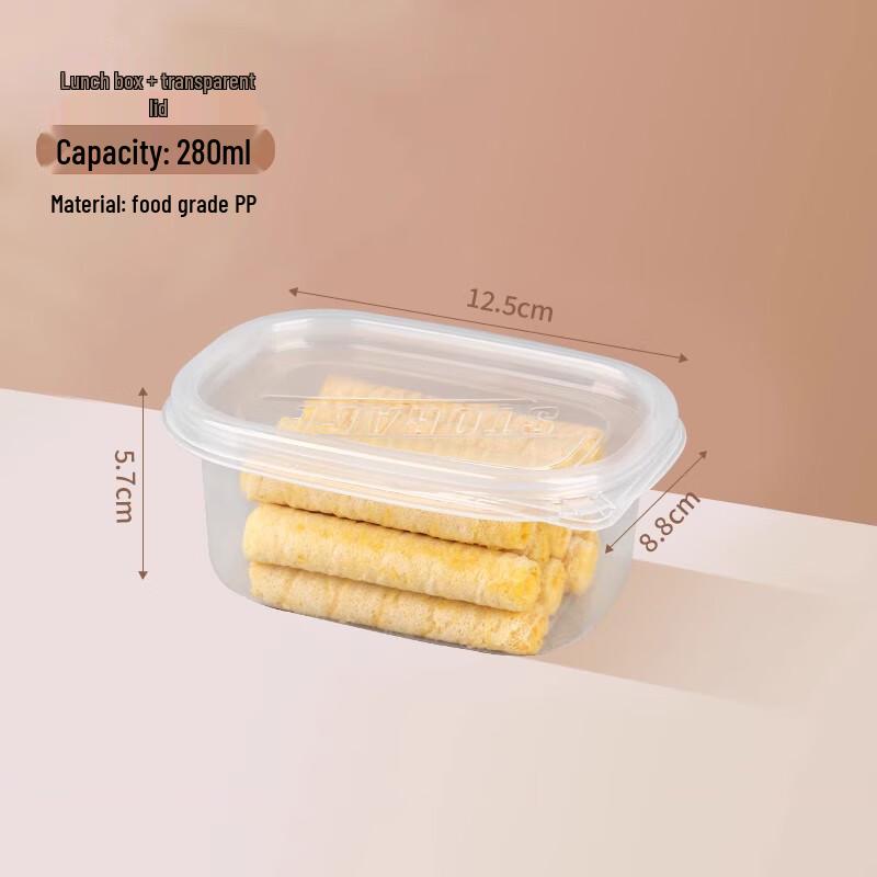 Sheng Bi Lai Disposable Lunch Box with Clear Lid
