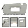 Left Gray Sun Visor for 2009-2014 Nissan Murano (Part 96401-1AA1B)
