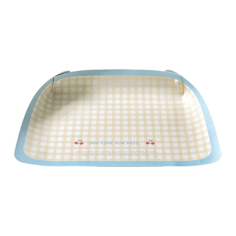 

Pet Placemat For Dog Cats Waterproof Feeding Mat Oil Resistant Easy Wipe Clean Scratchproof Indoor Floor Protector жёлтый