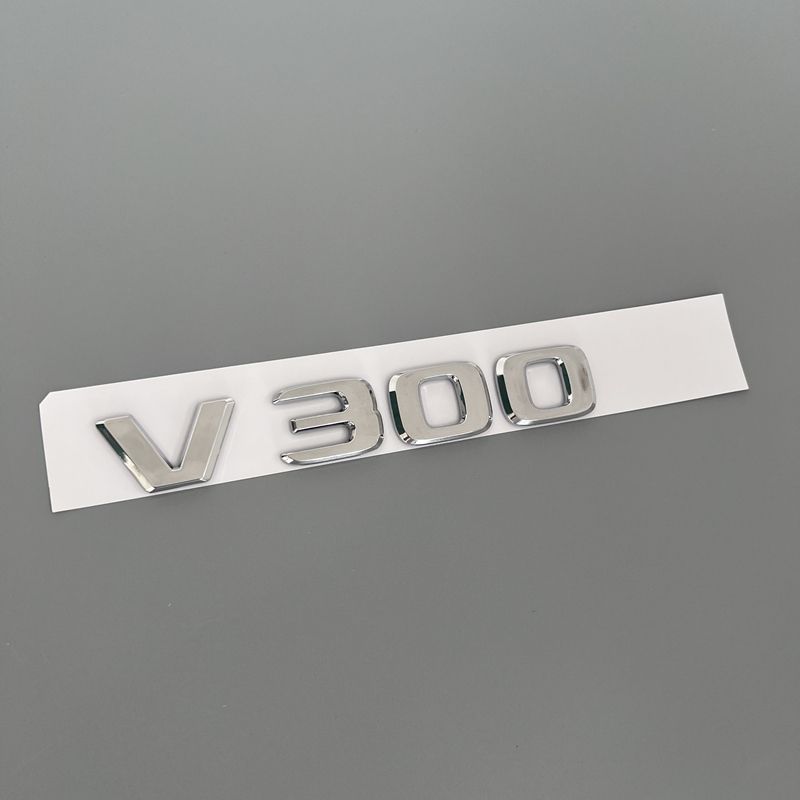 Suitable for V-class V260L Modification and Upgrade V300L Deluxe Version Side Label LUXURY English Letter Car Sticker