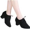 Oxford Cloth Professional Latin Dance Shoes Female Adult Soft Bottom Friendship Teacher Group Dance Shoes Body Training