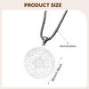 Mens Pendant Necklace 7 Archangels Fashion Sweater Chain Necklaces for Hip Hop