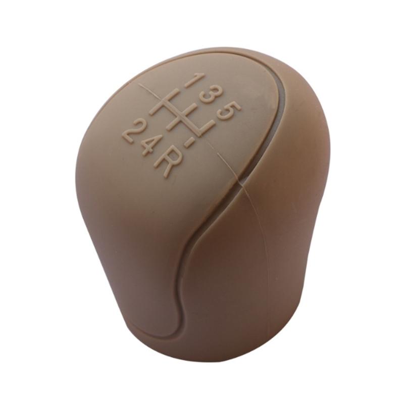 5-Speed Car Gear Shifter Cover, Gear Knob Cover Universal, Silicone Gear Knob Cover for Manual Automatic