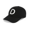 DEINET D LOGO CAP IN BLACK