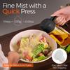 2-in-1 Glass Oil Sprayer: Press-Type Kitchen Oil Pot with Large Capacity for Spraying and Pouring