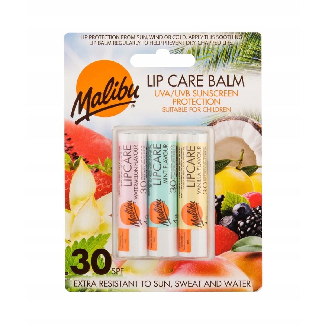 Balsamo Labbra Malibu Set Rossetti UVA-UVB SPF30
