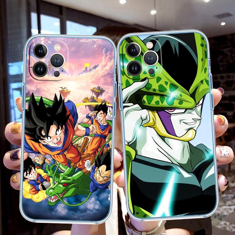 PP30 Dragon Ball Goku Soft Shell Transparent Phone Case for Motorola Moto G7 G8 G9 G84 G85 G73 G24 G15 Z2 Play Power Plus