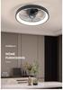 Smart Variable Frequency Ceiling Fan Light for Bedroom & Dining Room (110V, US/Japan Standard)