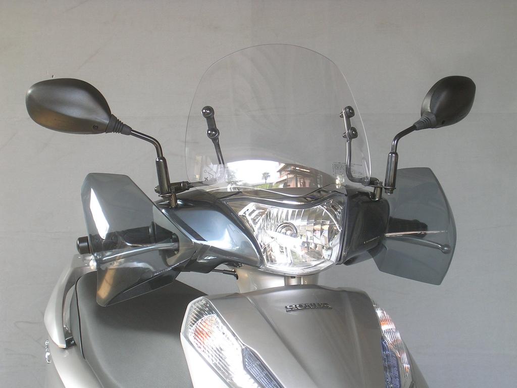 Asahi Windshield Short Visor for LEAD 125 (Clear) LE-18