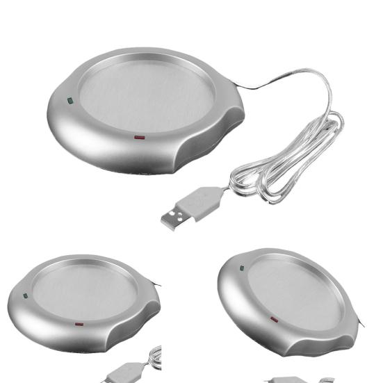 Home USB Insulation Coaster Heater Heat Coffee Cup Mug Mat Keep Warm Pad