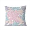 Dahlia Flower Pattern Pillow Case For Car Sofa Decorative Home Doublesided Print Plush Square Throw Pillow Cushion Cover