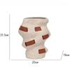Moderne Vase Dekorative Blumenvase Elegante Schreibtischdekoration Ästhetische Tischdekorationen Heimdekoration Innenraumzubehör