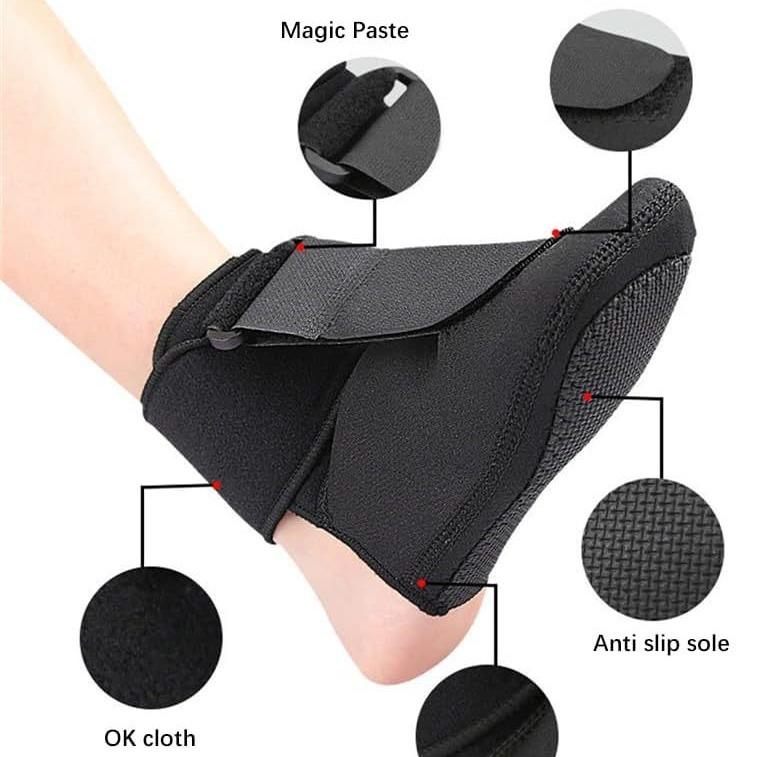 Foot Sagging Orthosis Foot Turning Inner and Outer Protective Gear Slippers Socks Night Stretching Foot Support Ankle Brace Socks