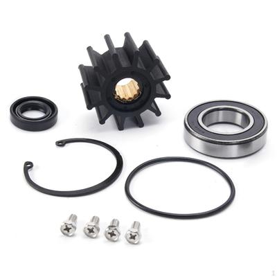 Sea Water Pump Repair Kit Easy To Install with Bearings and Impeller Replace